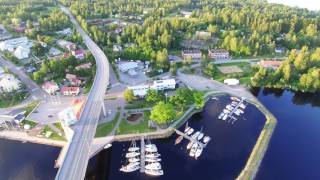 FINLAND Above Puumala ilmasta 4K