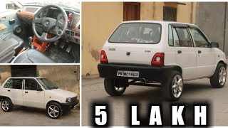 MODIFIED MARUTI 800 | HEATING SEATS | PUSH BUTTON START | HEAD UP DISPLAY