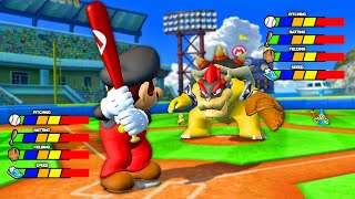 BOSS MARIO vs BOSS BOWSER in Mario Super Sluggers