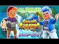 🧊 Subway Surfers Iceland - All Trailers (2016-2024) 🇮🇸