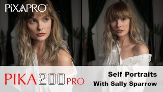 Self-Portraits using the PIKA200 Pro - With Sally Sparrow