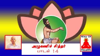 அழுகணி சித்தர் பாடல் 14 | அழகணி சித்தர் பாடல்கள்  விளக்கம்|அழுகண்ணர்|சித்தர் பாடல்கள்  விளக்கம்