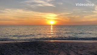 Another Beach, another sunset.