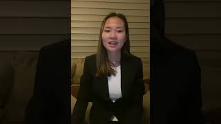 Oral presentation for internship experience