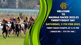 11.02.2023 - MADRAS  RACES