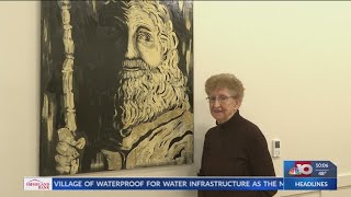 Local senior artist shares her inspiration through her painting