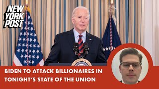 Biden to attack billionaires like Musk, Bezos and float raising corporate tax during SOTU