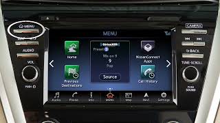 2023 Nissan Maxima - Control Panel and Touch Screen Overview (if so equipped)