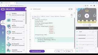 micro bit Python Editor Part 2