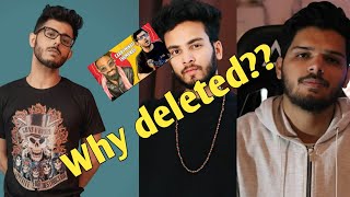 Why youtube deleted  carryminati 's video??/ Lakshay chaudhary/Elvish yadav/youtube vs tiktok