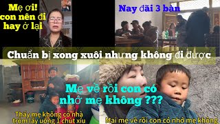 #329 Chuẩn bị xong xuôi nhưng không đi được.ĐT hỏi mẹ việc ông ngoại.Nghe con  trai nói thật buồn.