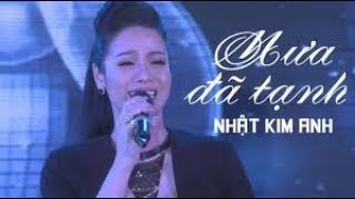 Mưa Đã Tạnh - karaoke - ( Beat Chuẩn)- Nhật Kim Anh