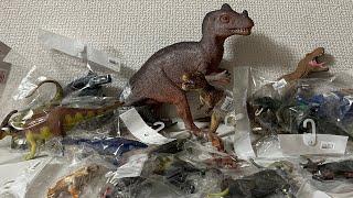 dinosaur figure haul pachyrhinosaurus keratosaurus Jurassic World mosasaurus T. rex dilophosaurus