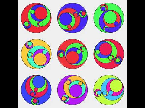 Recursive Circle Draw By Openframeworks Youtube