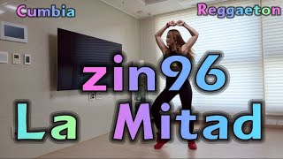 @zumbajini zin96 La Mitad zumba cumbia Reggaeton 부산줌바 줌바댄스 줌바