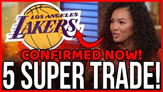 JUST CONFIRMED! 5 BIG TRADES FOR THE LAKERS! LAKERS NATION GO CRAZY! TODAY’S LAKERS NEWS