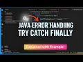 What is Try, Catch, and Finally in Java? | Exception Handling in Java#codetechshivam #java