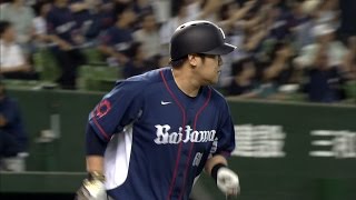 【プロ野球パ】おかわり君が単独トップ28号弾！ルーキー吉田から完璧な一発 2014/08/31 L-Bs