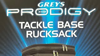 Greys Prodigy Tackle Base Rucksack Overview