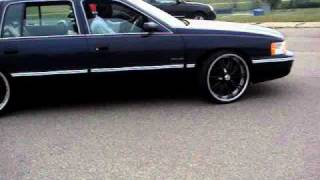 98 Cadillac Deville on 22's