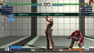 KOF14　オズワルド　補正切りコンボ