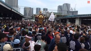 波除稲荷神社平成27年つきじ獅子祭　Tsukiji Sisimaturi