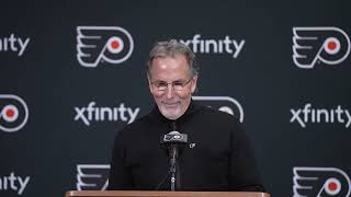 1/8 PHI vs. PIT Postgame: John Tortorella