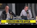 simon jordan u0026 stefan borson debate leicester using a legal loophole to avoid a points deduction 👊👀