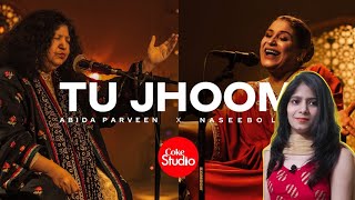 Indian Reaction On Tu Jhoom Naseebo Lal x Abida Parveen | Coke Studio | Poonam Reacts
