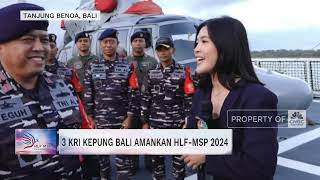 3 KRI Kepung Bali Amankan HLF-MSP 2024