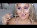 pretty mermaid tutorial ♡ easy halloween makeup sparkles u0026 scales