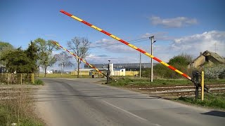 Spoorwegovergang Odžaci (Оџаци) (SRB) // Railroad crossing // Железнички прелаз