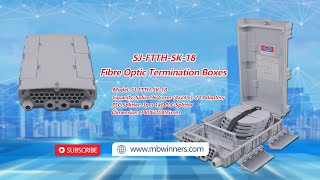 SJ-FTTH-SK-18 Fibre Optic Termination Boxes | Plastic Fiber Distribution Box | Bwinners