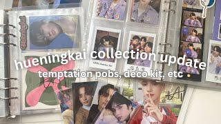 txt hueningkai photocard collection update ✦ temptation, dicon, and more