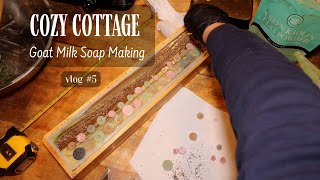 Still No Goat Babies So Let's Make Soap!!! Chatty Q \u0026 A Vlog #5   #handmadesoap #smallbusiness