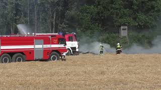 Požár pole//Fire on the field!!!!