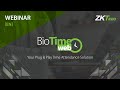 BioTime Web | Webinar & Online training session