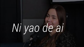 Ni yao de ai cover by Dj Kara