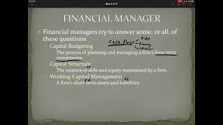Chapter 1 - Introduction to Corporate Finance