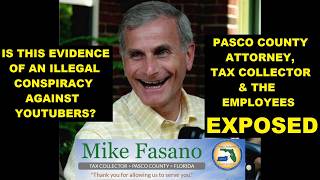 EXPOSED? GOVERNMENT AGAINST YOUTUBERS - PASCO COUNTY TAX COLLECTOR OFFICE & COUNTY ATTORNEY
