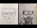 How to Draw Kakashi | drawing tutorial | easy to draw