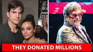 The secret side of Hollywood: 10 Stars who donate millions to charity