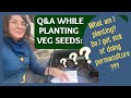 Do I get sick of doing permaculture?  What do my neighbors think? Q&A While Planting Seeds