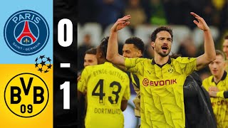 PSG vs Dortmund 0-1 | Champions League 2023/24 | UCL Semi-Final Highlights