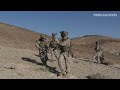 u.s. marines conduct live fire squad attacks in jordan nov 2024