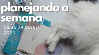 Planejando a semana l 09-15 Jan 2023 Parte 1 l Plan with me