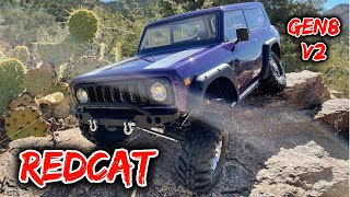 Our First Rock Crawler REVIEW!! Redcat Gen8 V2 in the Desert! 🌵