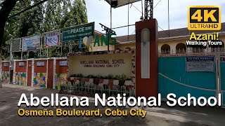 [ Walking Tour ] Abellana National School and going to Chinese Ngohiong Cebu in 4K