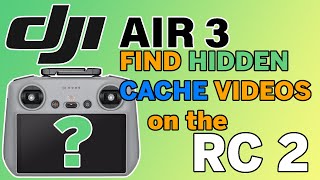 DJI AIR 3 | RC 2 | Hidden CACHE Videos REVEALED!