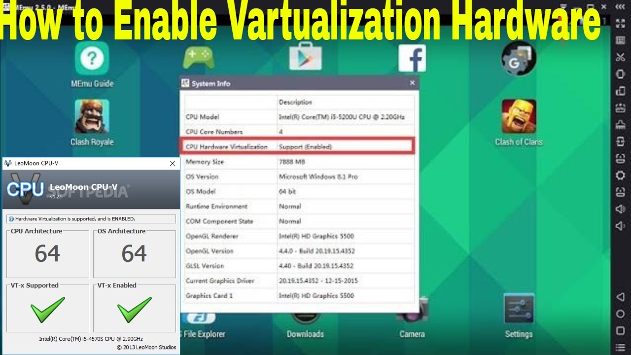 How To Enable Hardware Virtualization || Intel Or AMD P... | Doovi